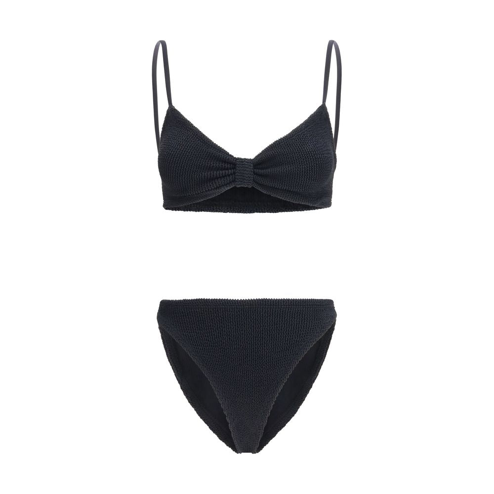 Hunza G Black Polyamide Bikini