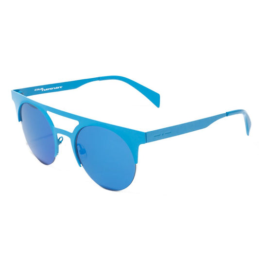 Italia Independent Blue Metal Sunglasses
