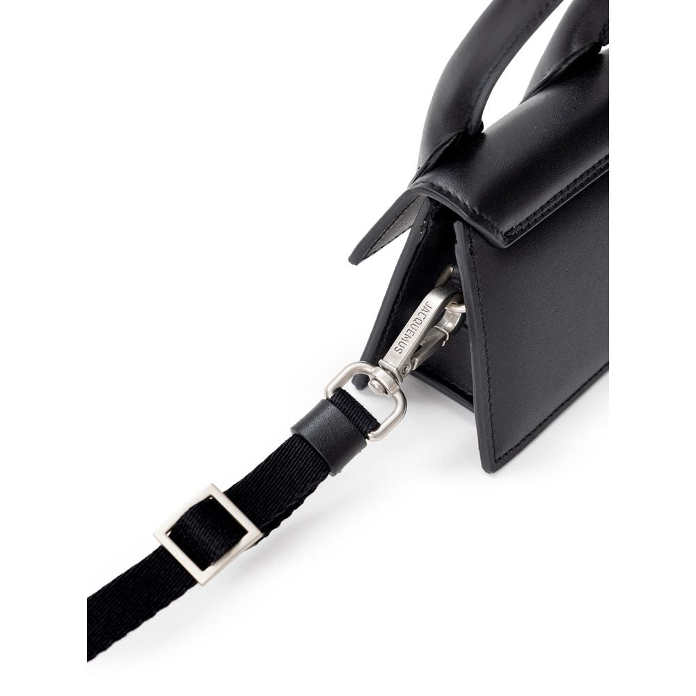 Jacquemus Black Leather Handbags