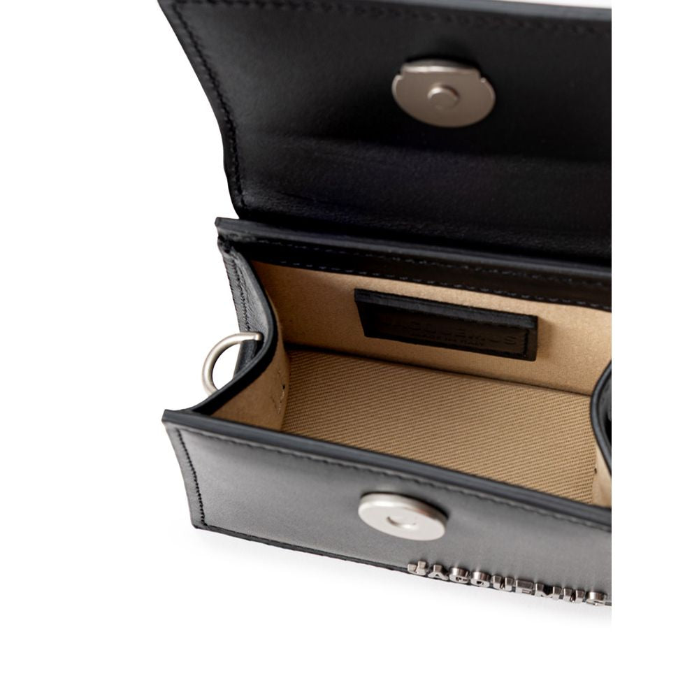 Jacquemus Black Leather Handbags