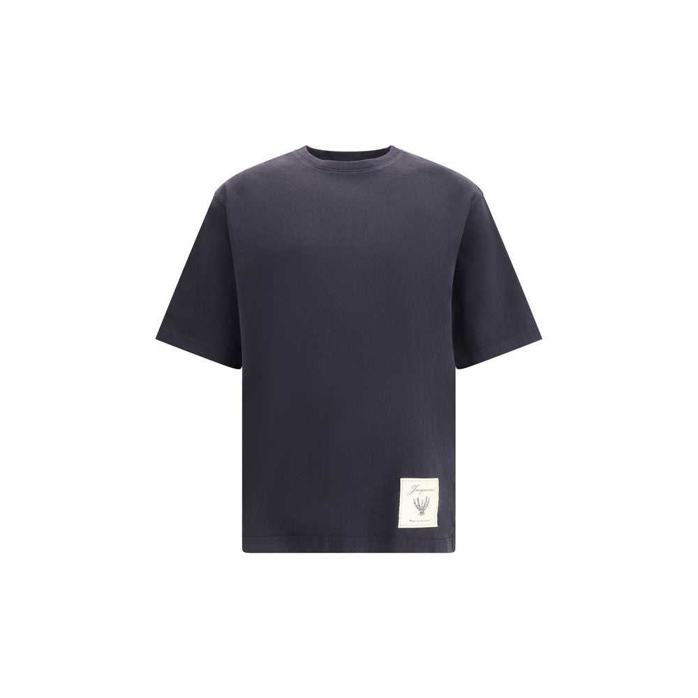 Jacquemus Blue Cotton T-Shirt