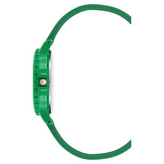 Juicy Couture Green Silicone Watch