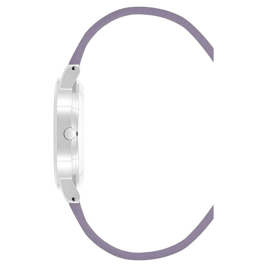 Juicy Couture Purple Plastic Dress Watch