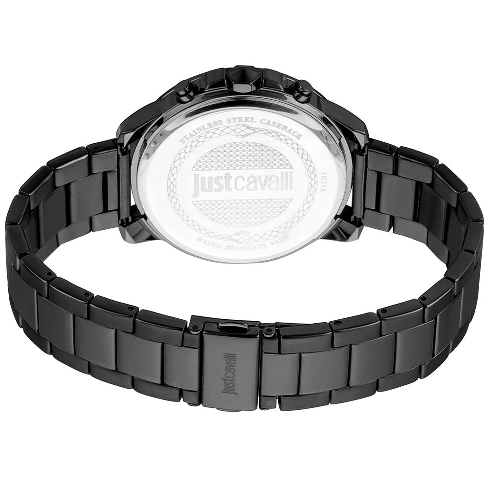 Just Cavalli Black Men Watch