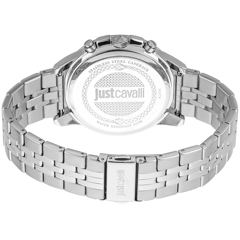 Just Cavalli Silver Men Watch