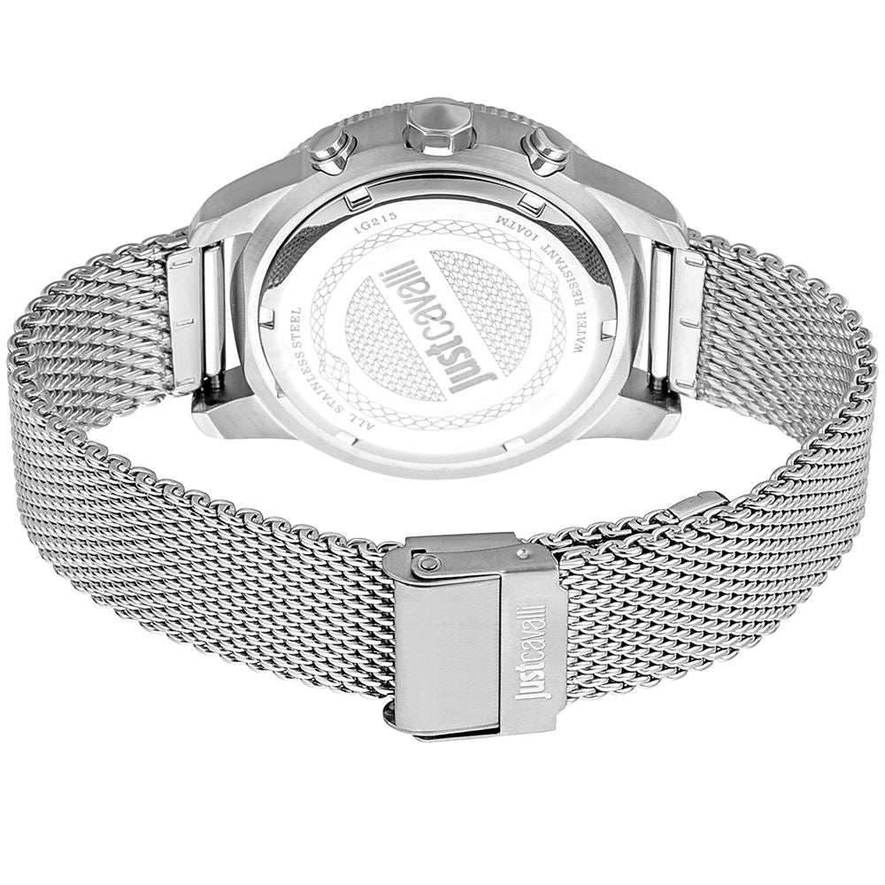 Just Cavalli Silver Men Watch