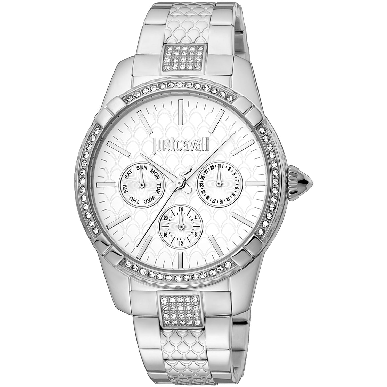 Just Cavalli Silver Women Watch