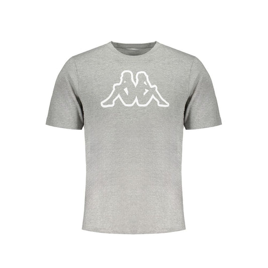 Kappa Gray Cotton T-Shirt