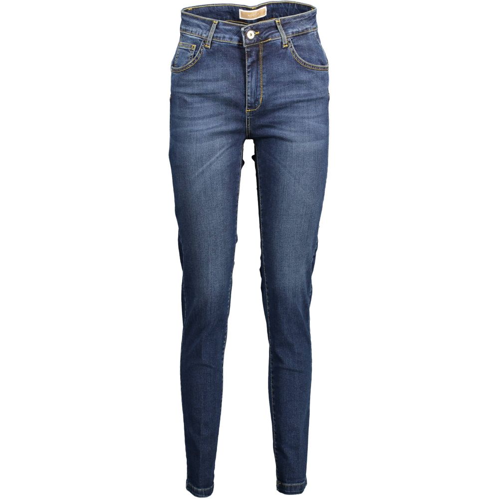Kocca Blue Cotton Jeans & Pant