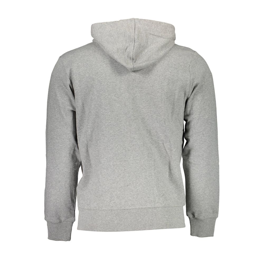 La Martina Brown Cotton Men Sweater Hoodie