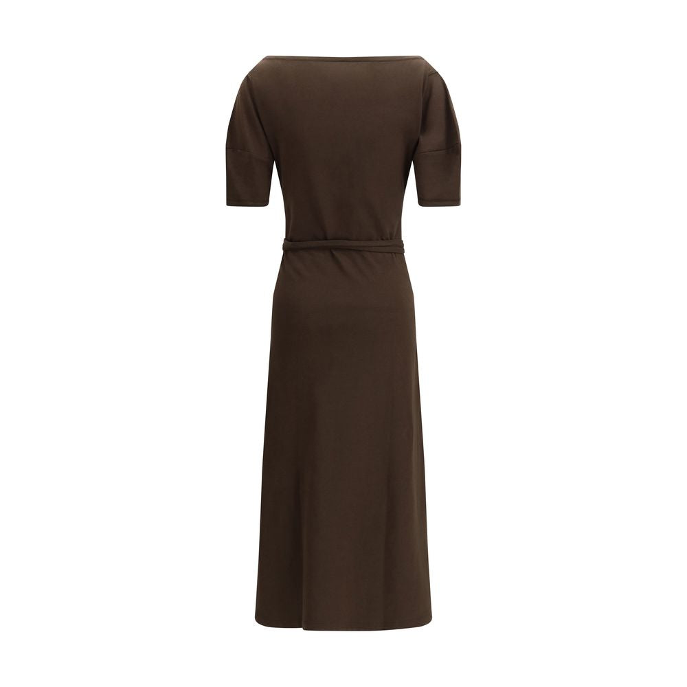 Lemaire Brown Cotton Casual Dress