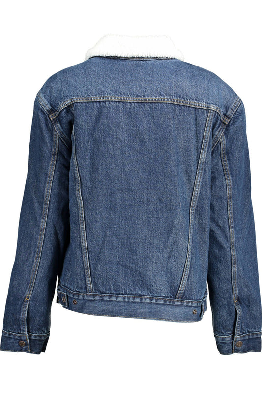 Levi's Blue Cotton Women Jacket