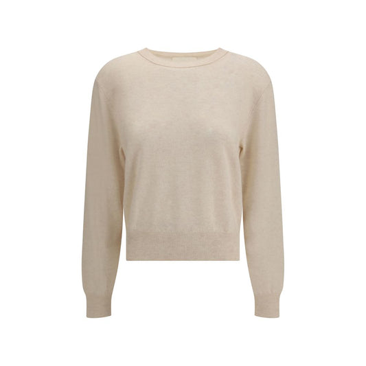 Lisa Yang Cream Fleece Wool Sweatshirt