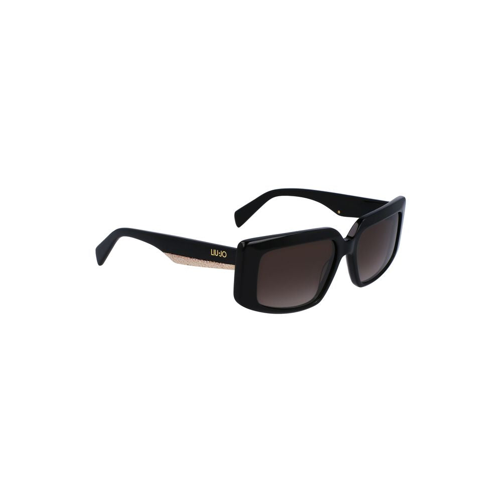 Liu Jo Black Acetate Sunglasses