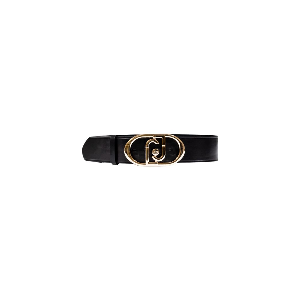 Liu Jo Black Leather Regular Belt
