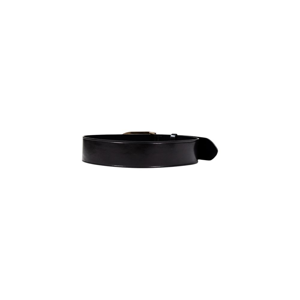 Liu Jo Black Leather Regular Belt