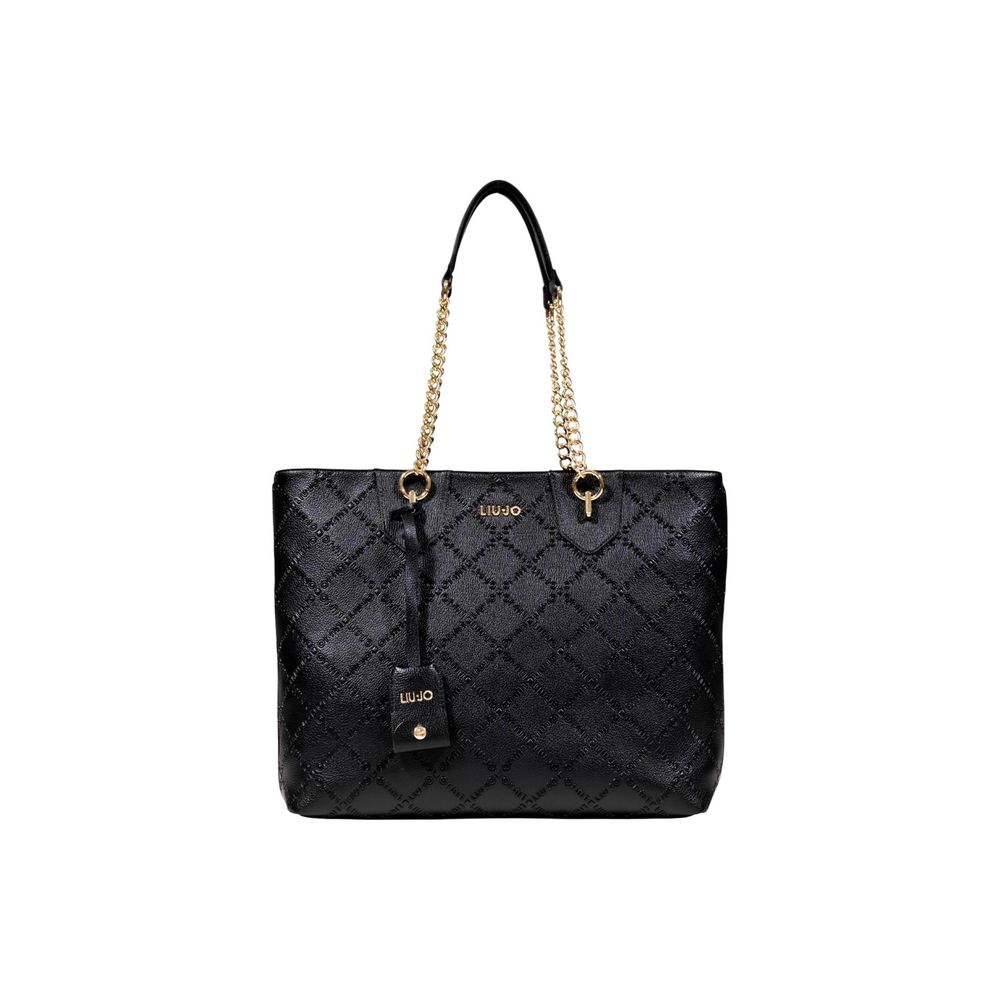 Liu Jo Black Polyethylene Handbag