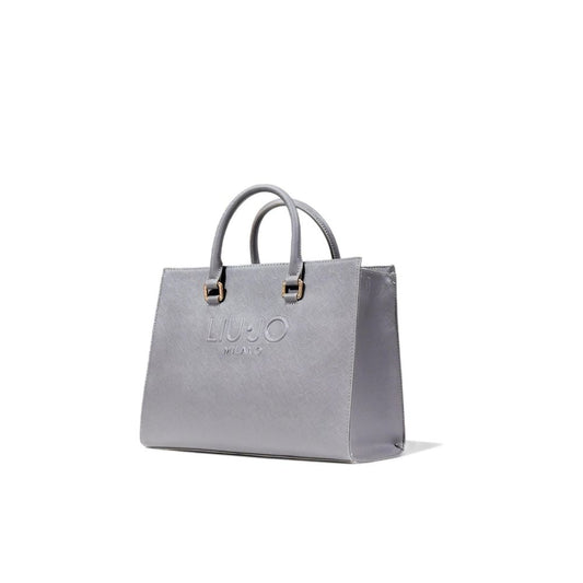 Liu Jo Gray Polyethylene Handbag