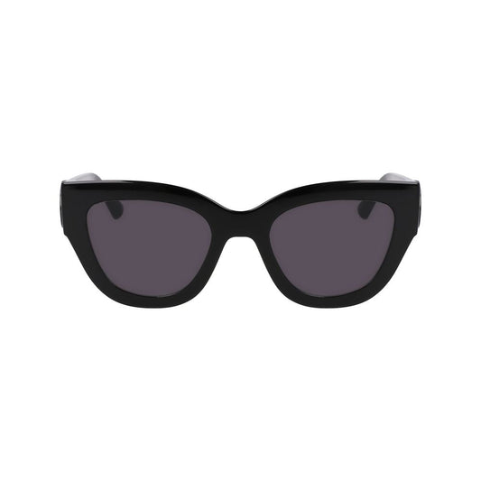 Longchamp Black Injected Sunglasses