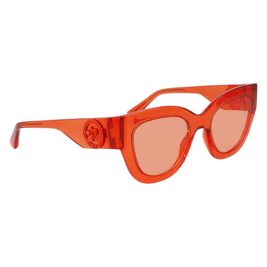 Longchamp Orange Injected Sunglasses