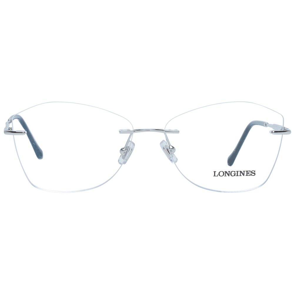 Longines Gray Metal Glasses Frames