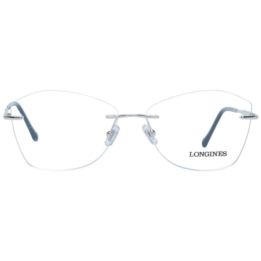 Longines Gray Metal Glasses Frames