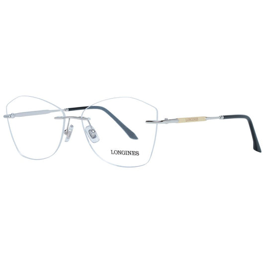 Longines Gray Metal Glasses Frames