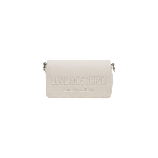 Love Moschino Beige Polyethylene Handbag
