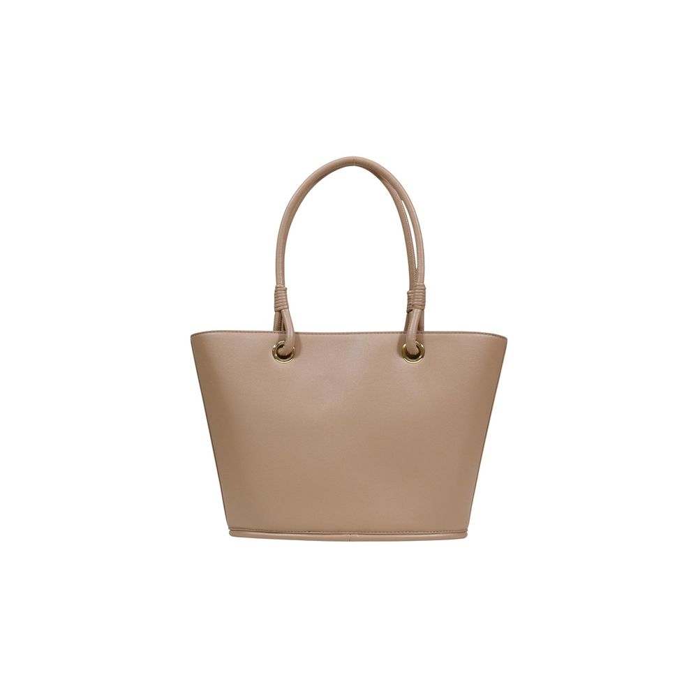 Love Moschino Beige Polyethylene Handbag
