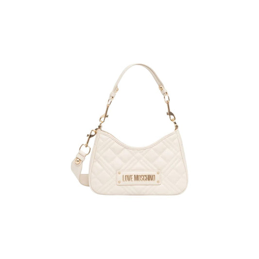 Love Moschino Beige Polyethylene Handbag