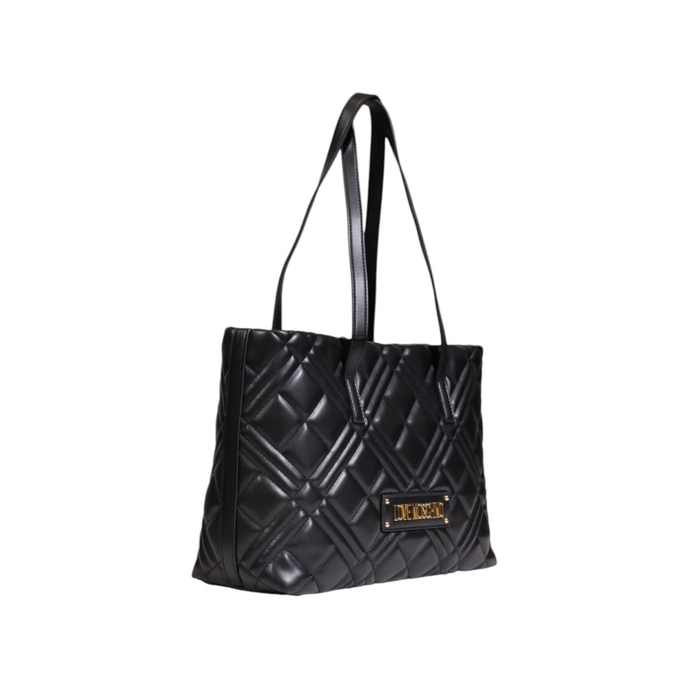 Love Moschino Black Polyethylene Handbag