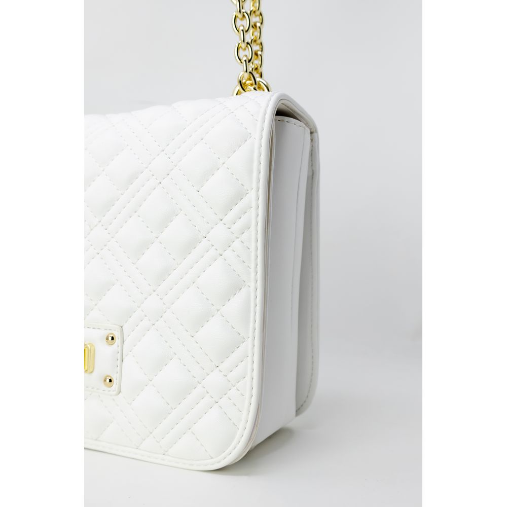 Love Moschino White Polyethylene Handbag