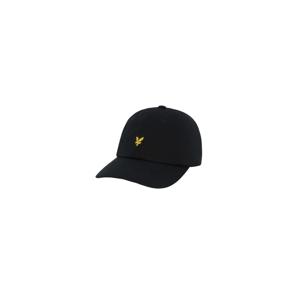 Lyle & Scott Black Cotton Cap Baseball Hat