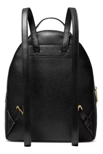 MK Valerie Logo Medium Backpack Black