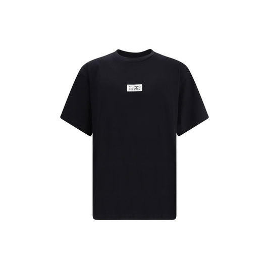 MM6 Black Cotton T-Shirt
