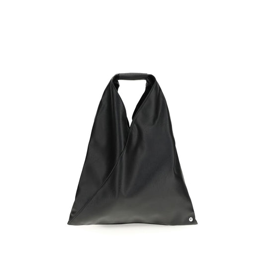 MM6 Black Polyethylene Handbag