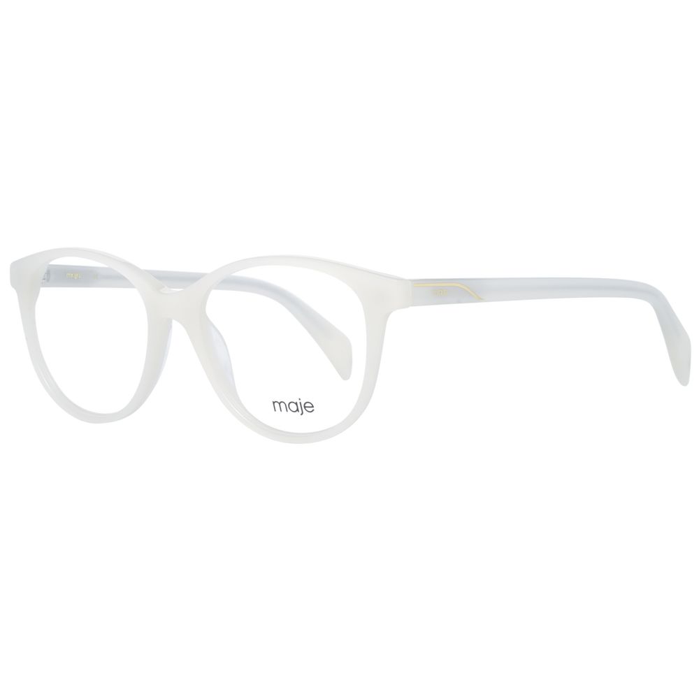 Maje Cream Plastic Glasses Frames