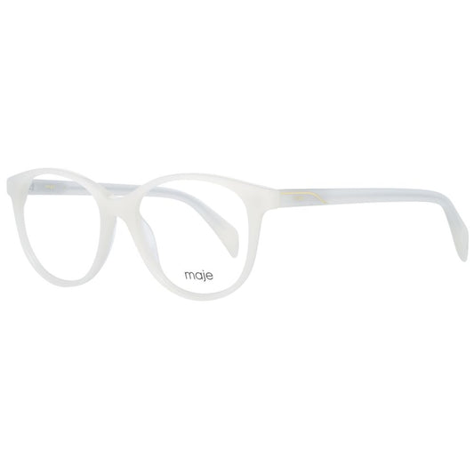 Maje Cream Plastic Glasses Frames