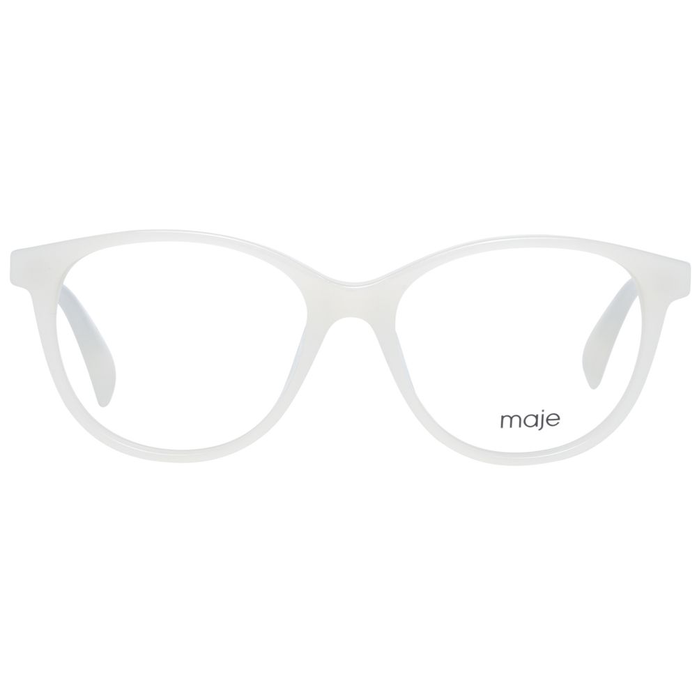 Maje Cream Plastic Glasses Frames