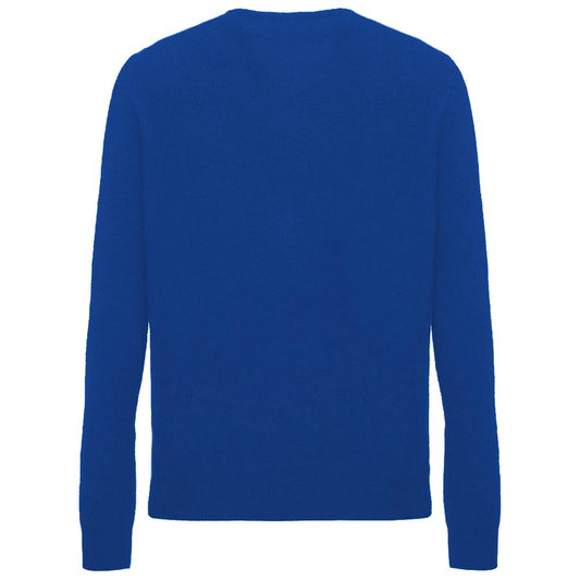 Malo Blue Cashmere Sweater