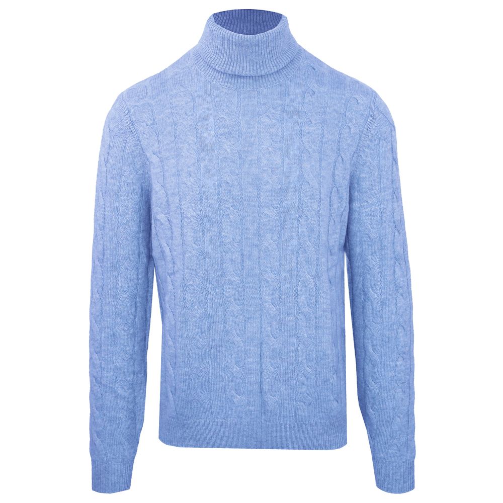 Malo Light Blue Wool Sweater