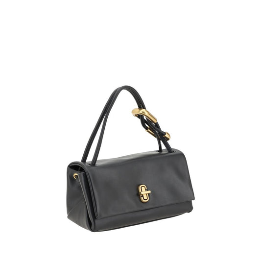 Marc Jacobs Black Calf Leather Bos Taurus Shoulder Bag