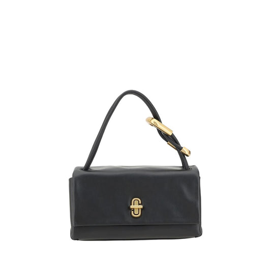Marc Jacobs Black Calf Leather Bos Taurus Shoulder Bag