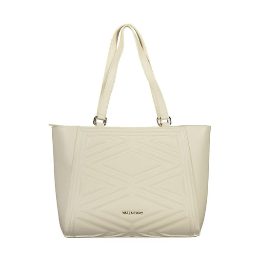 Mario Valentino Beige Polyethylene Handbag