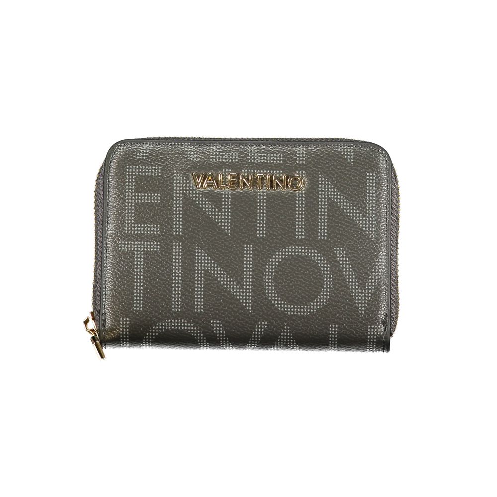 Mario Valentino Black Polyurethane Women Wallet