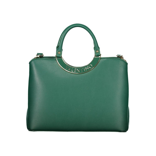 Mario Valentino Green Polyethylene Handbag
