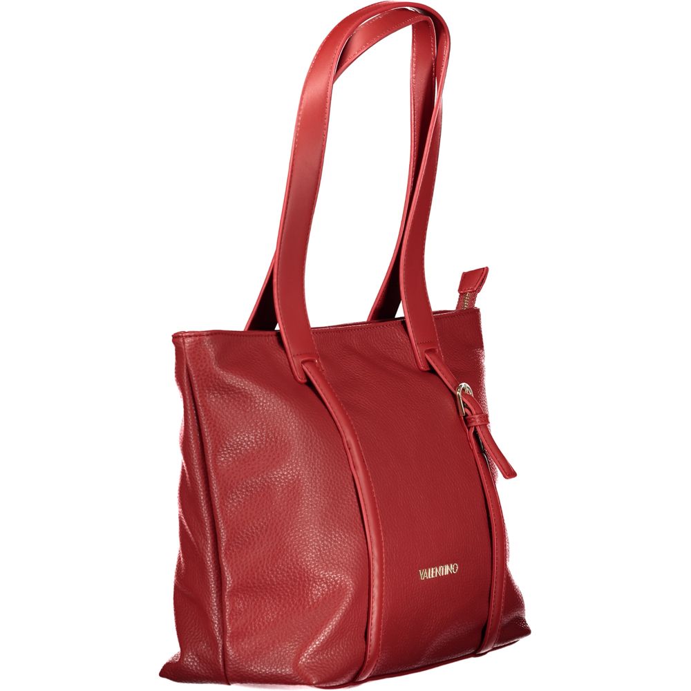 Mario Valentino Rosso Polyurethane Women Shoulder Bag
