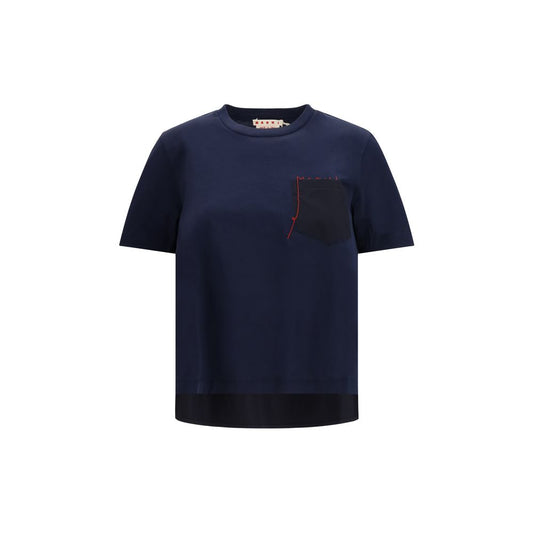 Marni Blue Cotton T-Shirt