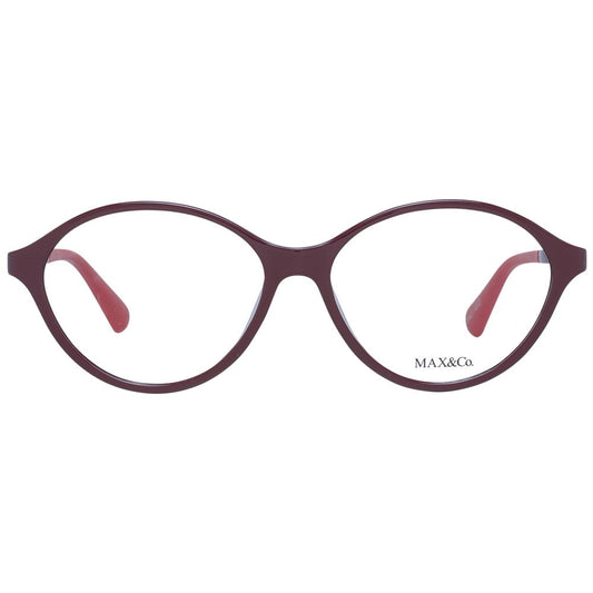 Max & Co Burgundy Women Optical Frames