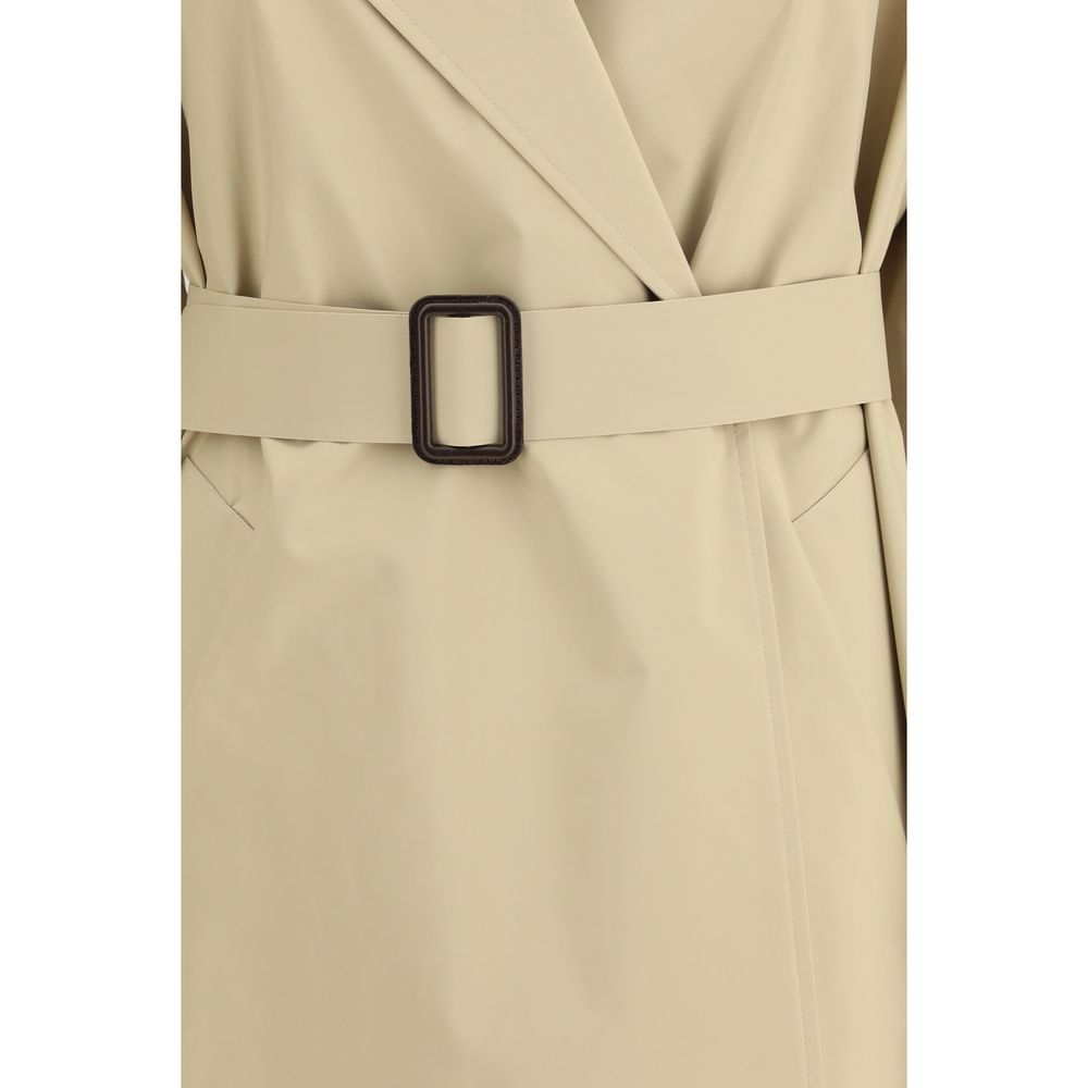 Max Mara Beige Cotton Trench Coat